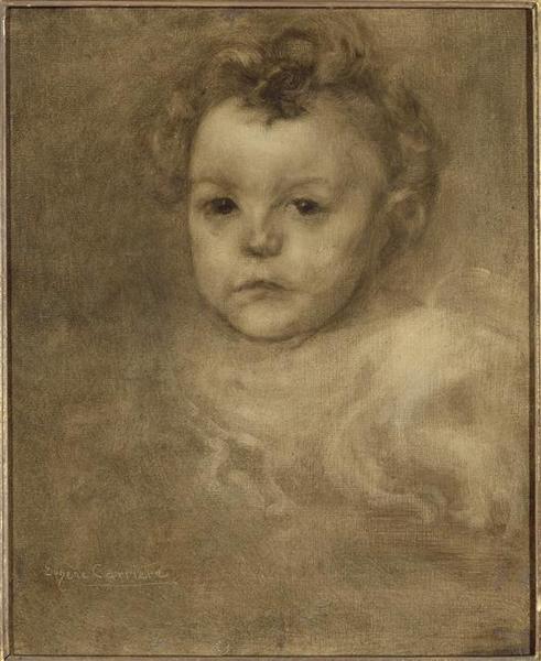 Portrait de la petite Caplain