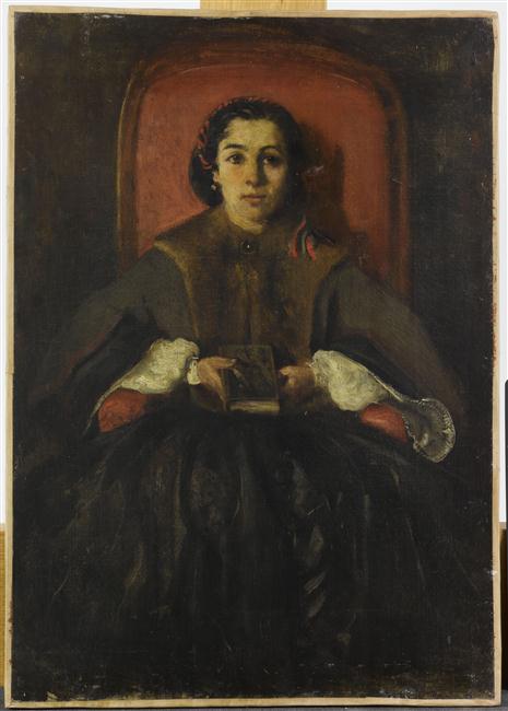 La femme de l'artiste