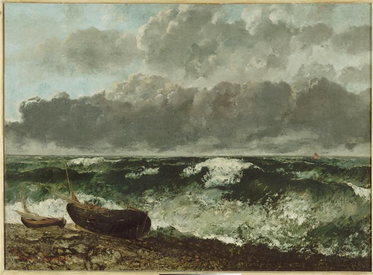 La mer orageuse, dit aussi La vague