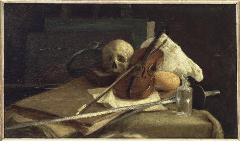 NATURE MORTE AU VIOLON