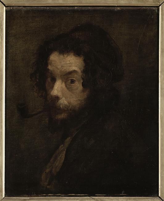 Portrait de l'artiste, dit L'homme à la pipe