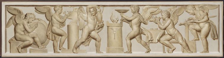 LES SCIENCES ET LES BEAUX ARTS RENDANT HOMMAGE A LEURS DIEUX PROTECTEURS