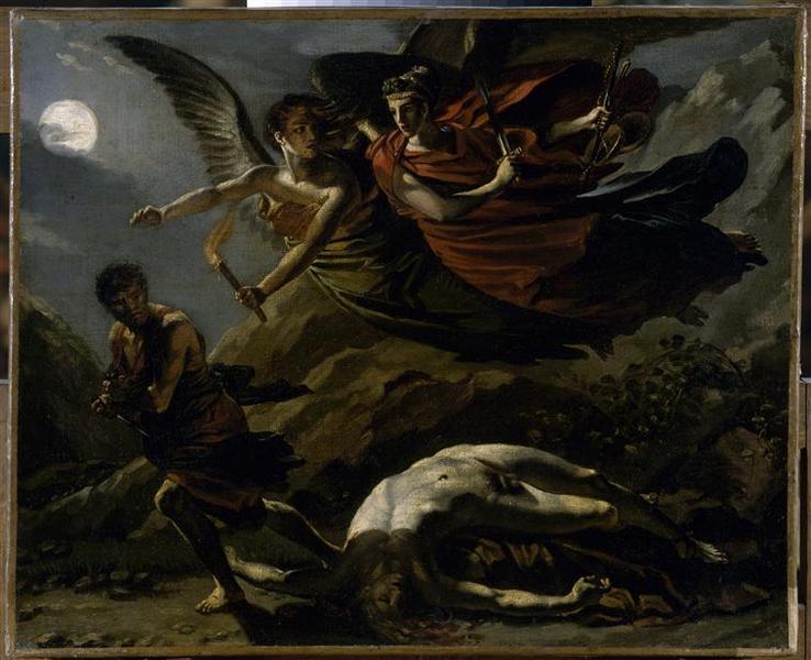 La Justice et la Vengeance divine poursuivant le crime