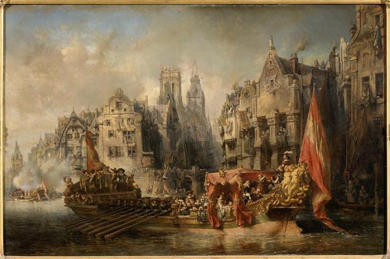 Arrivée du duc d'Albe à Rotterdam (1567)