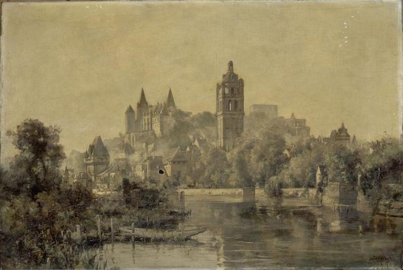 VUE GENERALE DE LOCHES