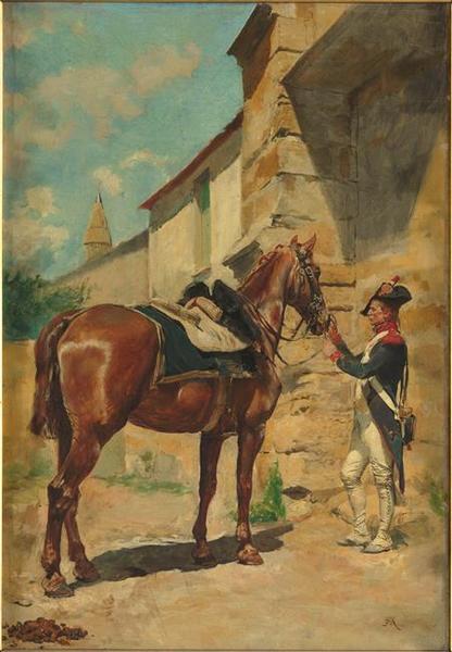 Le cheval de l'ordonnance