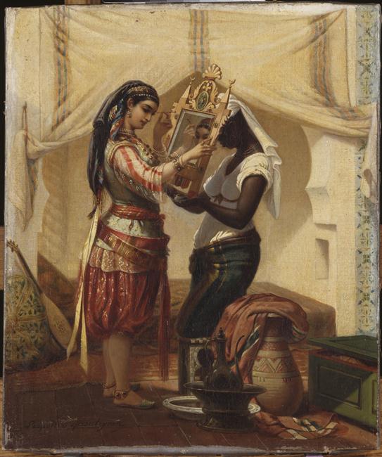 La toilette de l'odalisque