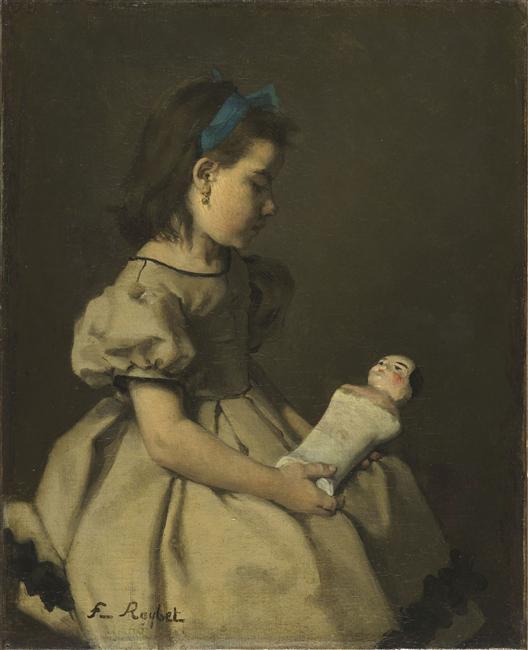 Fillette à la poupée