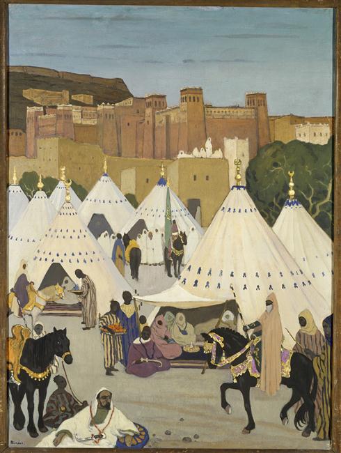 CAMPEMENT D'UN CAID