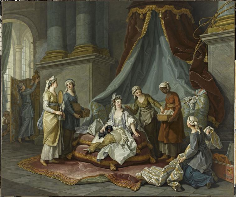 LA TOILETTE D'UNE SULTANE