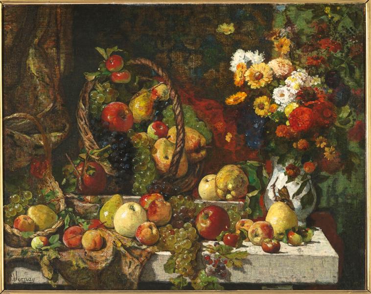 Automne, dit aussi Fleurs et fruits