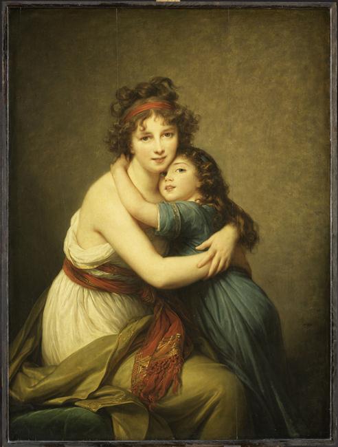 MADAME VIGEE LE BRUN ET SA FILLE