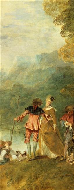 PELERINAGE A L'ILE DE CYTHERE, DIT L'EMBARQUEMENT POUR CYTHERE