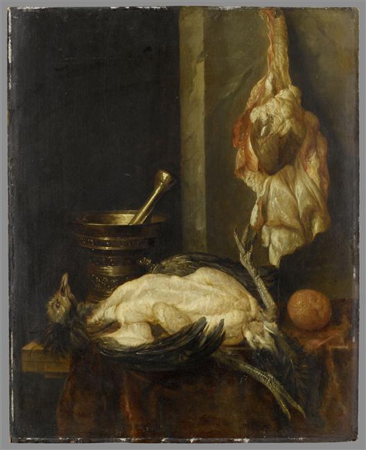 NATURE MORTE A LA DINDE