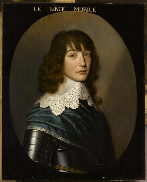 Edouard de Bavière, prince palatin (1624-1665), dit autrefois Portrait de Rupert de Bavière