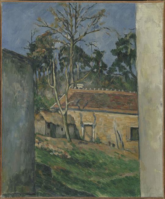 COUR DE FERME A AUVERS