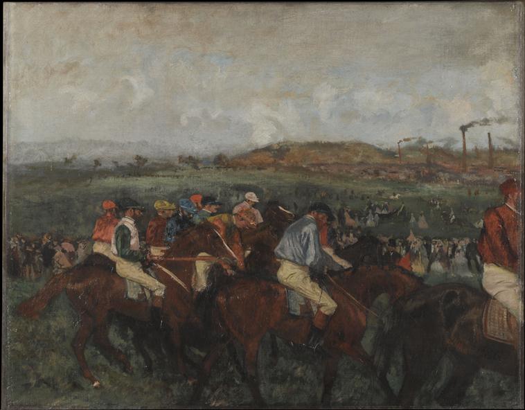 COURSE DE GENTLEMEN AVANT LE DEPART