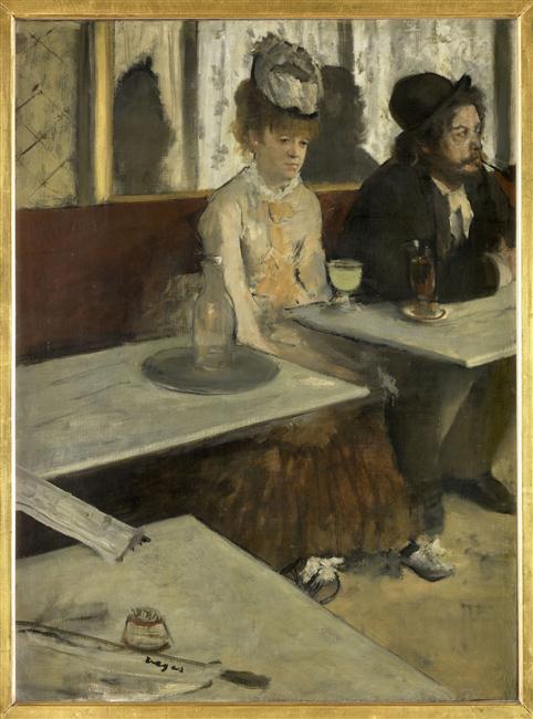 DANS UN CAFE, DIT AUSSI L'ABSINTHE