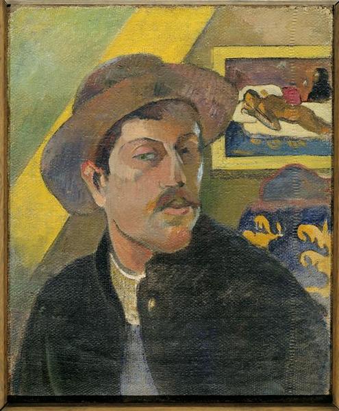 Portrait de l'artiste ; au revers Portrait de William Molard