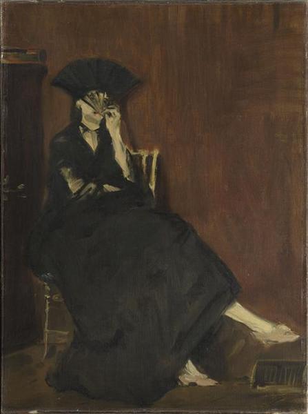 Berthe Morisot à l'éventail