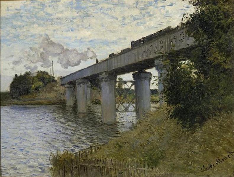 LE PONT DU CHEMIN DE FER A ARGENTEUIL