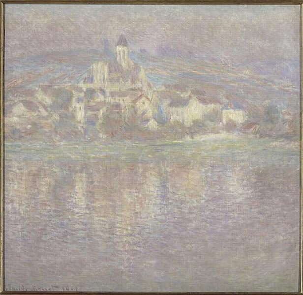 VETHEUIL, SOLEIL COUCHANT