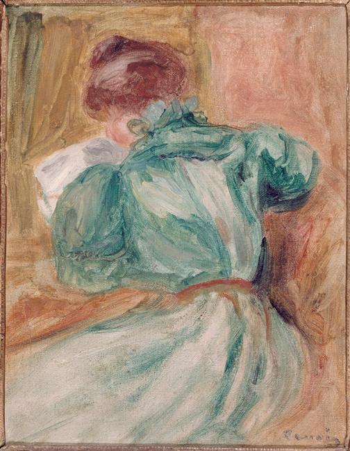 La liseuse verte