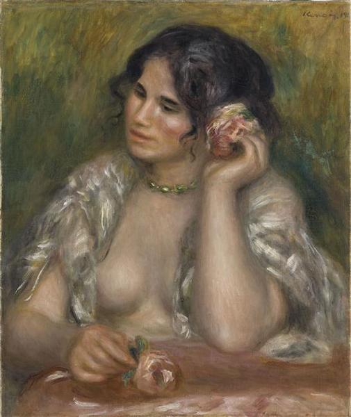 Gabrielle à la rose