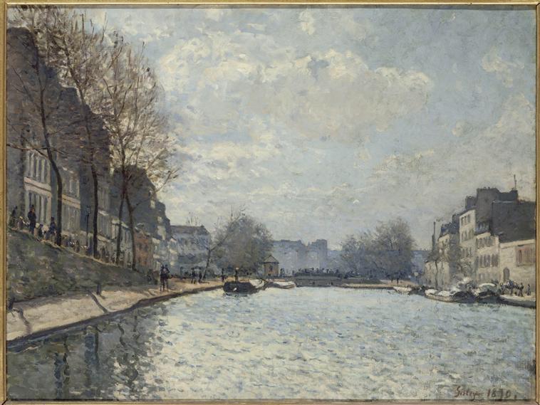 Vue du canal Saint-Martin