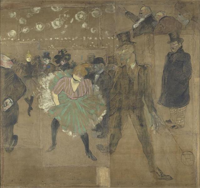 LA DANSE AU MOULIN ROUGE