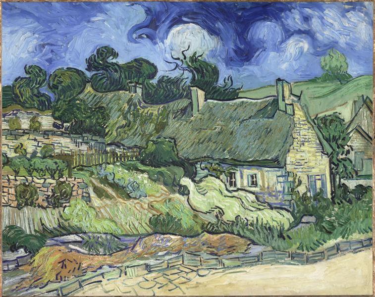 Chaumes de Cordeville à Auvers-sur-Oise, dit autrefois chaumes de Montcel