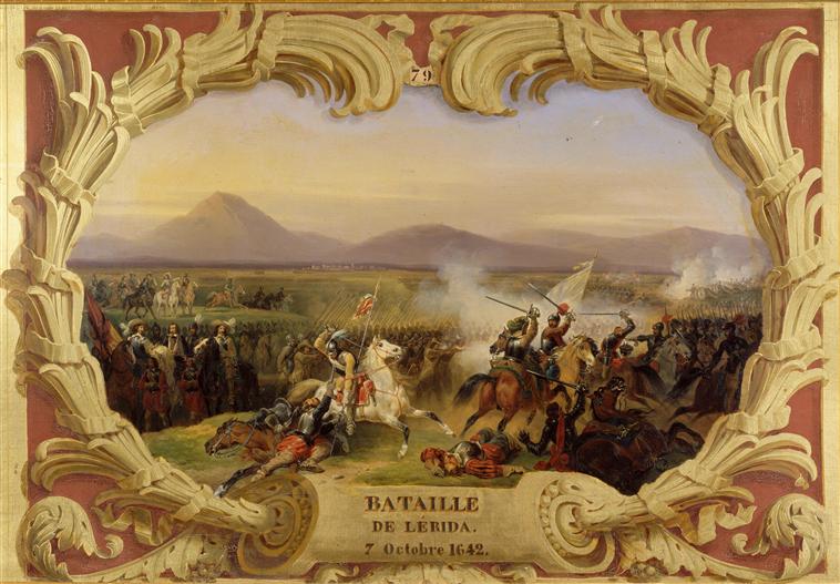 BATAILLE DE LERIDA. 7 OCTOBRE 1642