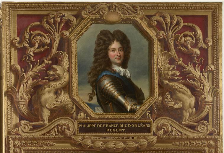 PHILIPPE D'ORLEANS, DUC D'ORLEANS, REGENT DU ROYAUME (1674-1723)