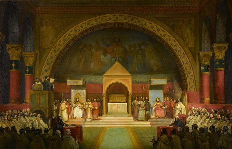 CHAPITRE DE L'ORDRE DU TEMPLE, TENU A PARIS. 22 AVRIL 1147