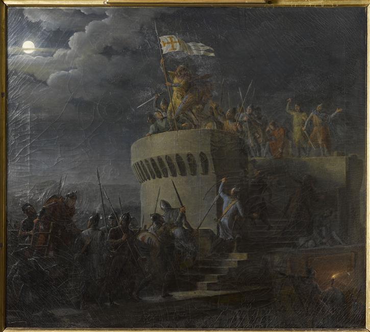 TANCREDE PREND POSSESSION DE BETHLEEM. 6 JUIN 1099