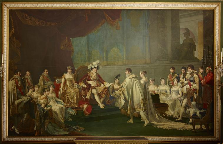 MARIAGE DU PRINCE JEROME BONAPARTE ET DE LA PRINCESSE FREDERIQUE CATHERINE DE WURTEMBERG. 22 AOUT 1807