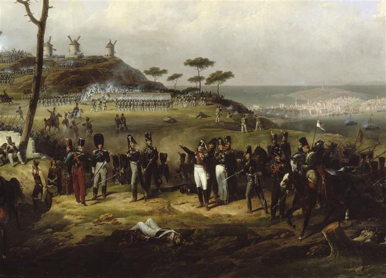 PRISE DES RETRANCHEMENTS DEVANT LA COROGNE. 15 JUILLET 1823