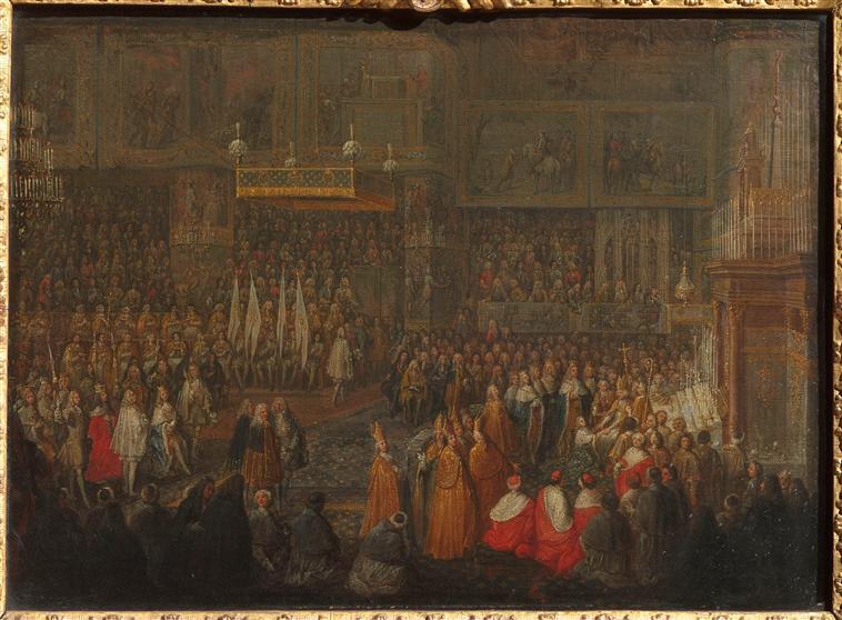 Sacre de Louis XV. 25 octobre 1722