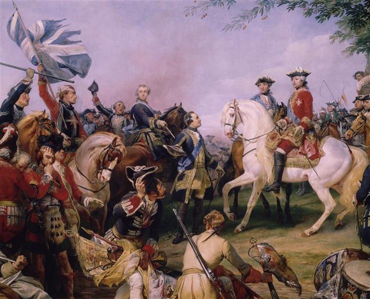 Bataille de Fontenoy. 11 mai 1745