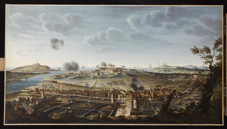 PRISE DE PORT-MAHON.JUIN 1756