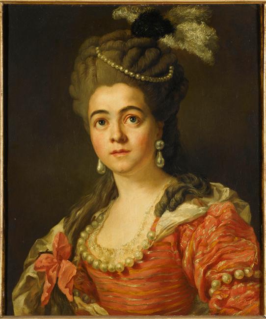 Portrait d'une chanteuse de l'Opéra de Paris, Rosalie Levasseur (1749-?) (?)