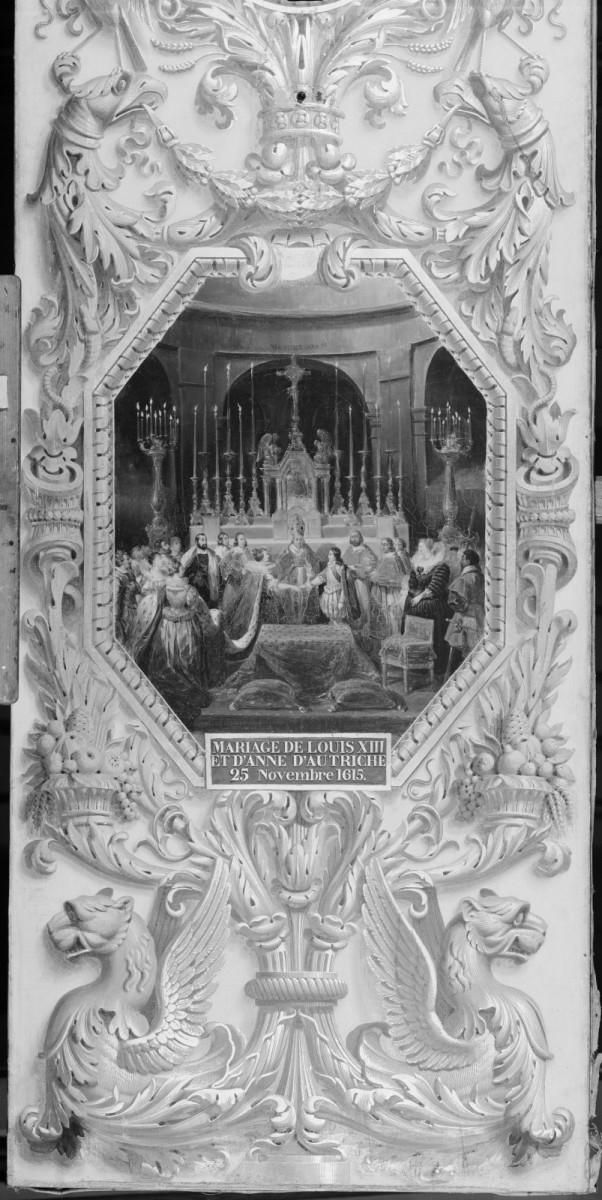 MARIAGE D'ANNE D'AUTRICHE. 25 NOVEMBRE 1615