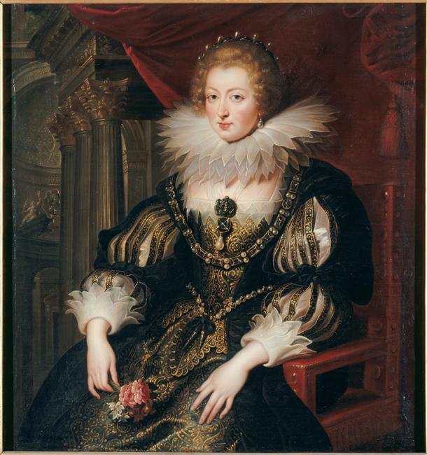MARIE-ANNE DE HONGRIE (1606-1646) ; DITE AUTREFOIS ANNE D'AUTRICHE