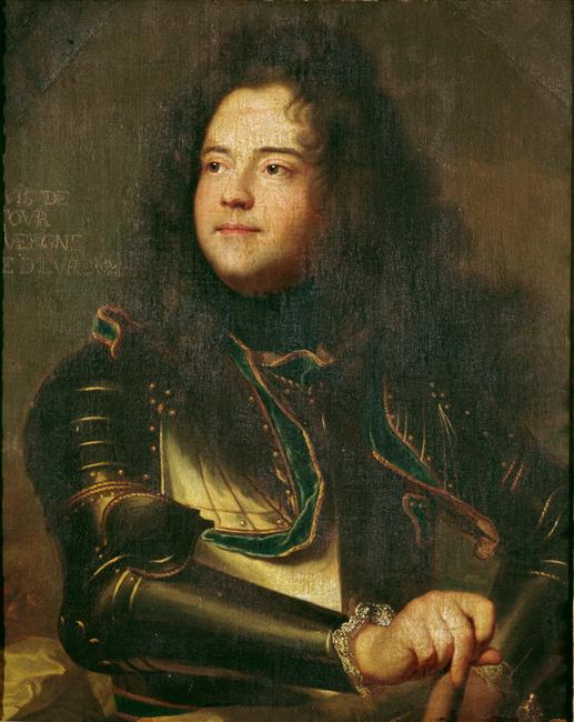 HENRI LOUIS DE LA TOUR D'AUVERGNE, COMTE D'EVREUX (1679-1753)
