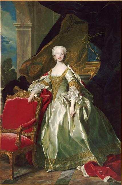 MARIE-THERESE-ANTOINETTE-RAPHAELLE D'ESPAGNE, DAUPHINE DE FRANCE (1726-1746) ; DITE AUTREFOIS MARIE JOSEE D'AUTRICHE, REINE DE POLOGNE