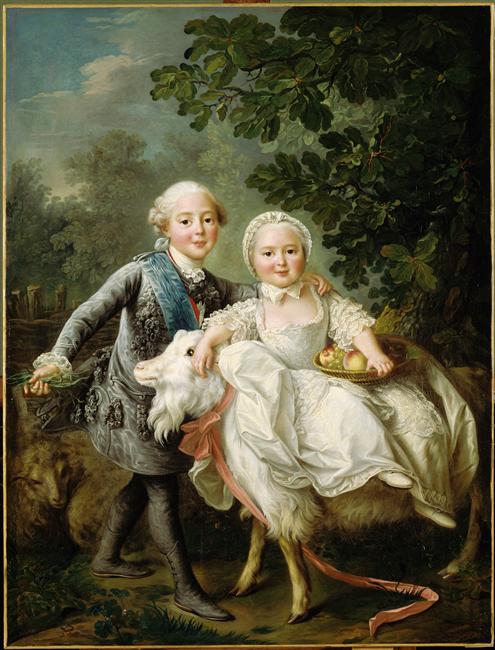 LE COMTE D'ARTOIS ET MADAME CLOTILDE