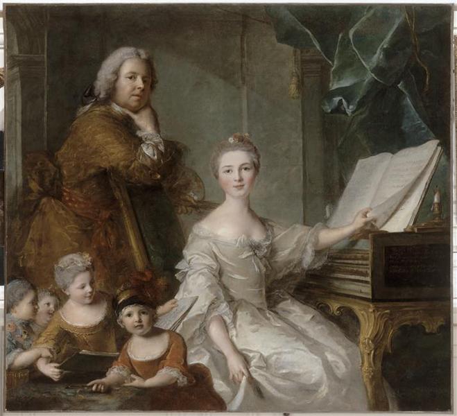 JEAN-MARC NATTIER ET SA FAMILLE