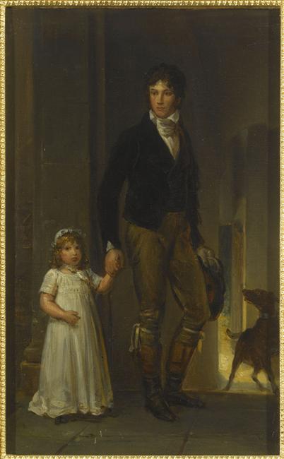 JEAN-BAPTISTE ISABEY ET SA FILLE