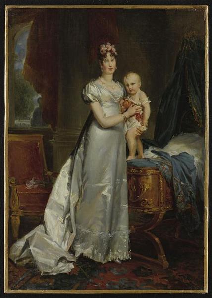 MARIE-LOUISE, IMPERATRICE DES FRANCAIS, ET LE ROI DE ROME