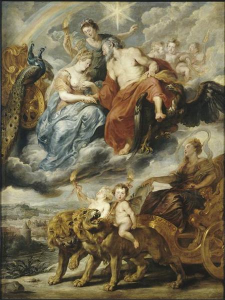 Entrevue du roi et de Marie de Médicis à Lyon le 9 novembre 1600